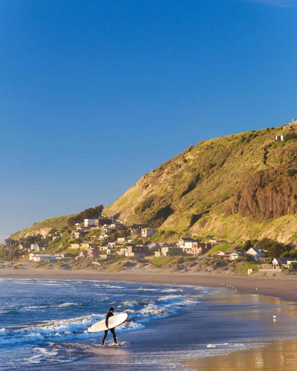 Surfing Pacific coast Central Chile - adventure and water sports tours